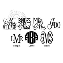 Load image into Gallery viewer, Monogrammed Ring Dish, Bridal Party Gift, Wedding Gift, Bridal Shower, Anniversary
